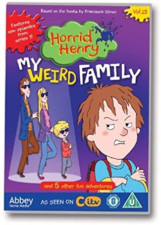 Horrid Henry My weird Family DVD RRP £9.99 CLEARANCE XL £4.49